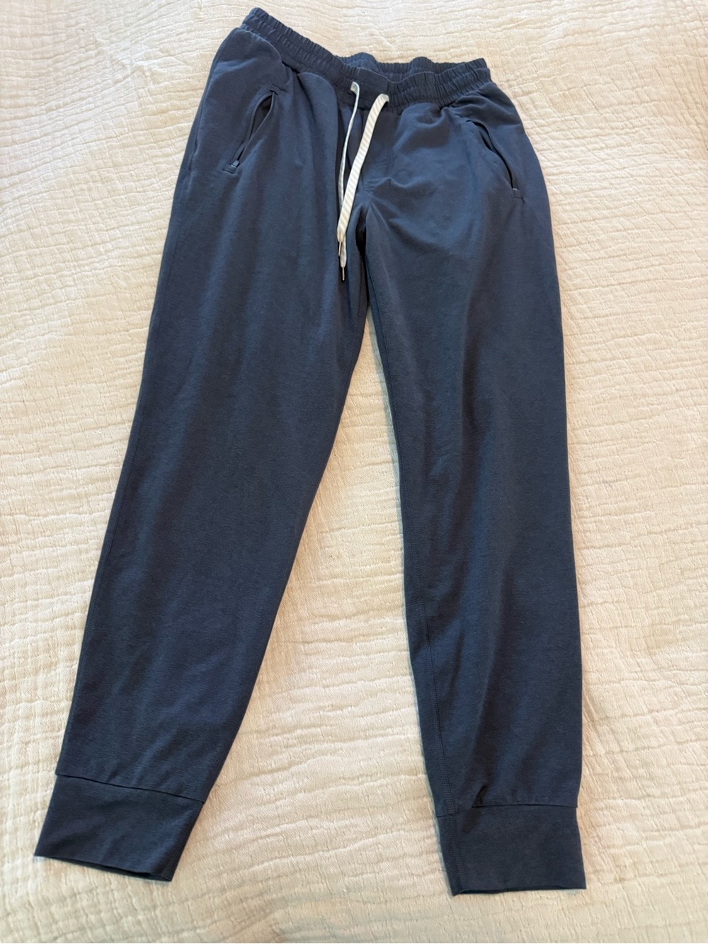 Vuori Navy Drawstring Jogger Pants EUC 0964